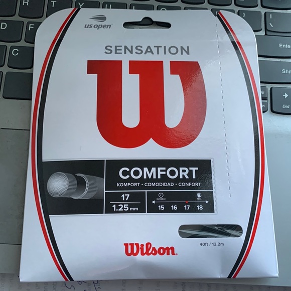 Wilson Games Wilson Sensation Tennis String Poshmark
